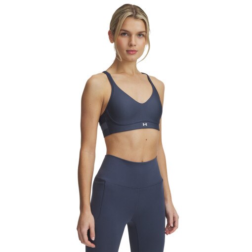 UNDER ARMOUR Biustonosz treningowy Under Armour UA Infinity Low 2.0 Bra granatowy Granatowy