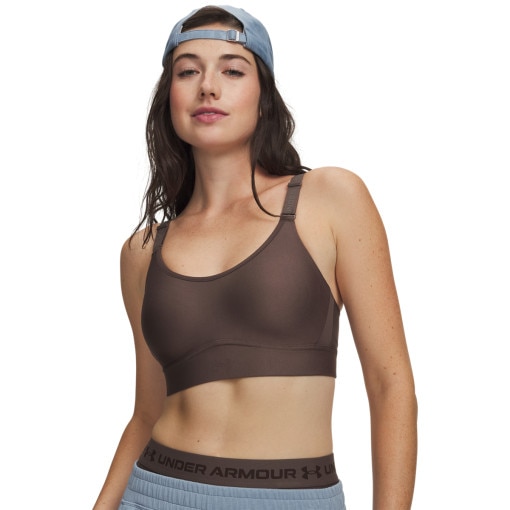 Obrazek dla: UNDER ARMOUR Biustonosz treningowy Under Armour UA Infinity Mid 2.0 Bra  brązowy Brązowy