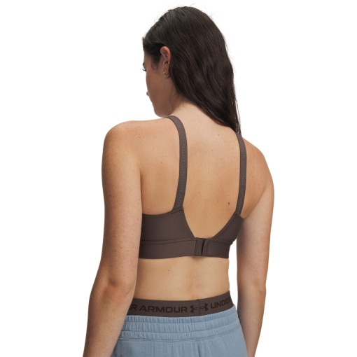 Biustonosz treningowy Under Armour UA Infinity Mid 2.0 Bra - brązowy