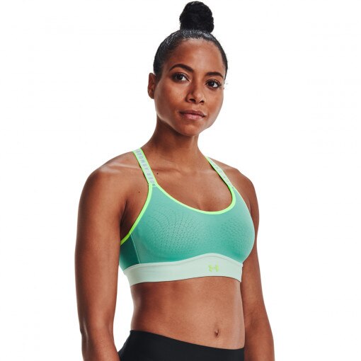 Obrazek dla: UNDER ARMOUR Biustonosz treningowy UNDER ARMOUR UA Infinity Mid Bra Blocked  miętowy Miętowy