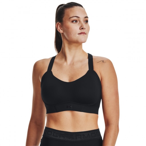 UNDER ARMOUR Biustonosz treningowy Under Armour UA Vanish Elite High Bra  czarny Czarny