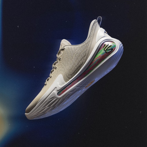 UNDER ARMOUR Buty do koszykówki uniseks Under Armour Curry 12 "Saturn" beżowe  Beżowe
