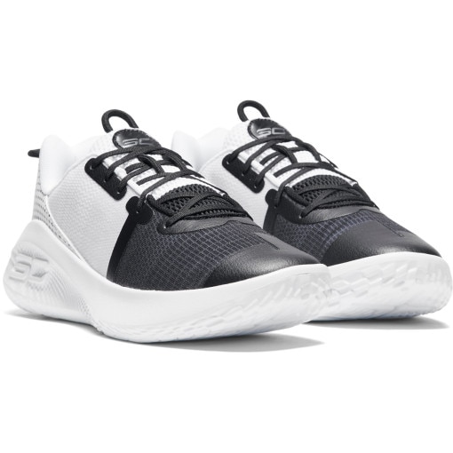 Buty do koszykówki uniseks Under Armour Curry 6 FloTro - białe