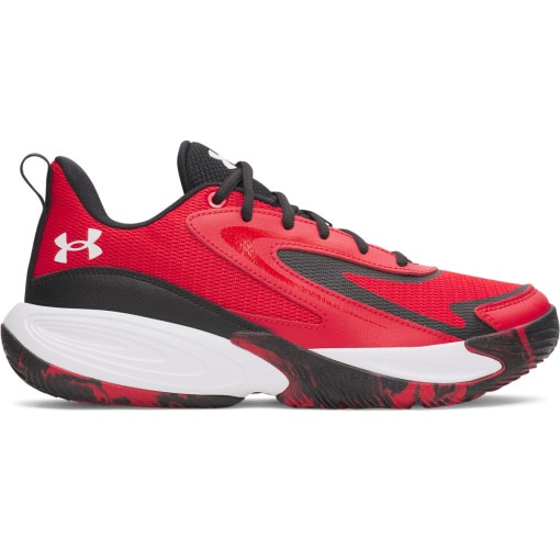 Obrazek dla: UNDER ARMOUR Buty do koszykówki uniseks Under Armour UA Lockdown 8  czerwone Czerwony