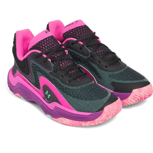 Buty do koszykówki uniseks Under Armour UA Spawn 7 MM - czarne