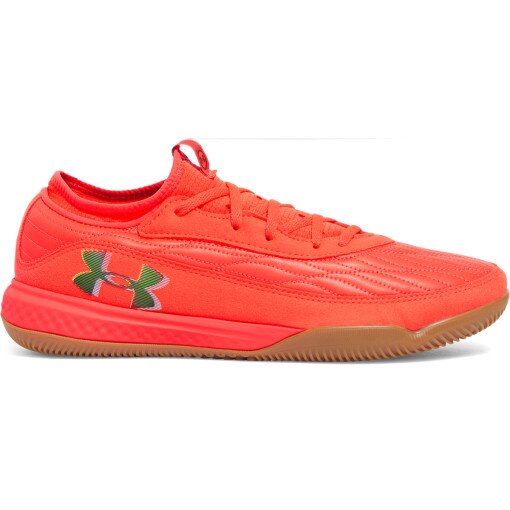 UNDER ARMOUR Buty piłkarskie halówki uniseks Under Armour UA Magnetico Select 4 Indoor  czerwone Czerwony