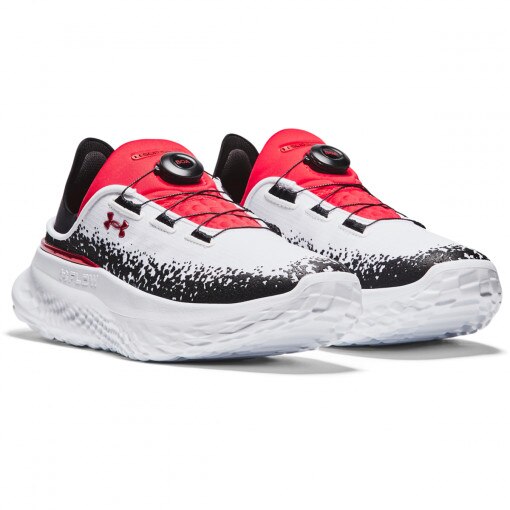 Buty treningowe uniseks Under Armour UA Slipspeed Mega Ripstop - białe 