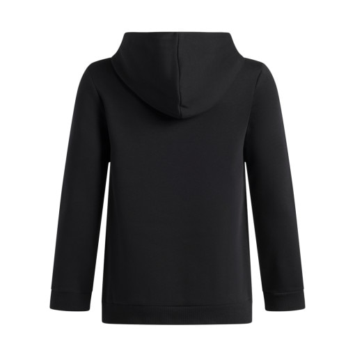 Chłopięca bluza dresowa nierozpinana z kapturem Under Armour UA B Rival Fleece Hoodie - czarna