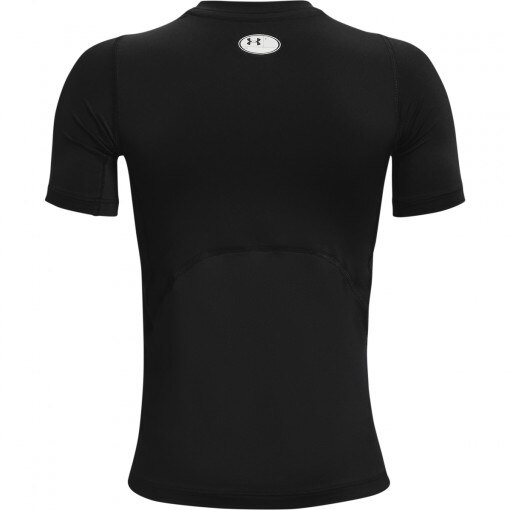Chłopięca koszulka treningowa Under Armour UA HG Armour SS - czarna 