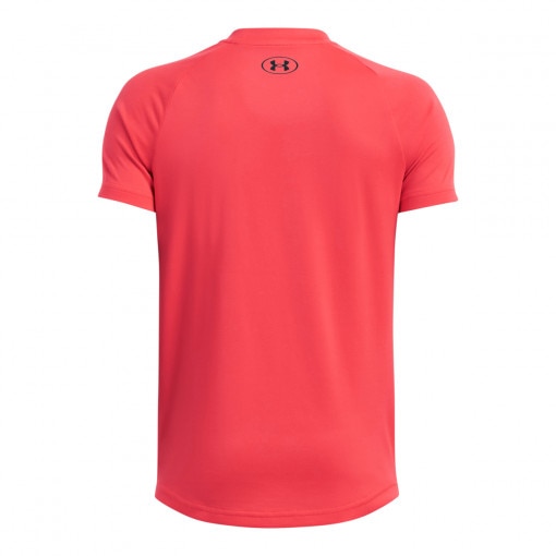 Chłopięca koszulka treningowa Under Armour UA Tech 2.0 SS - czerwona