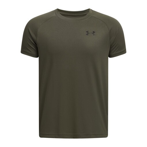 UNDER ARMOUR Chłopięca koszulka treningowa Under Armour UA Tech 2.0 SS  oliwkowa/khaki Khaki