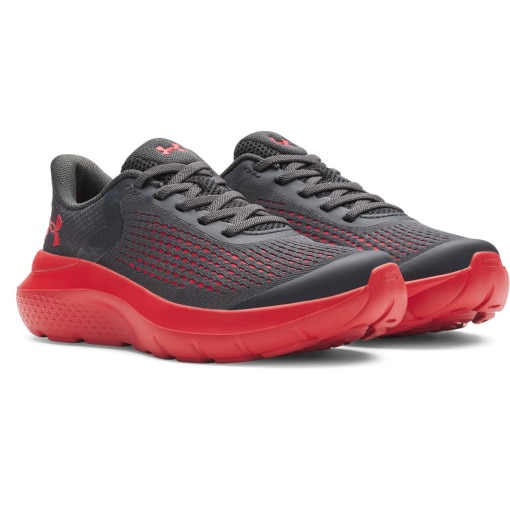 Chłopięce buty do biegania Under Armour UA BPS Rogue 5 AL - szare