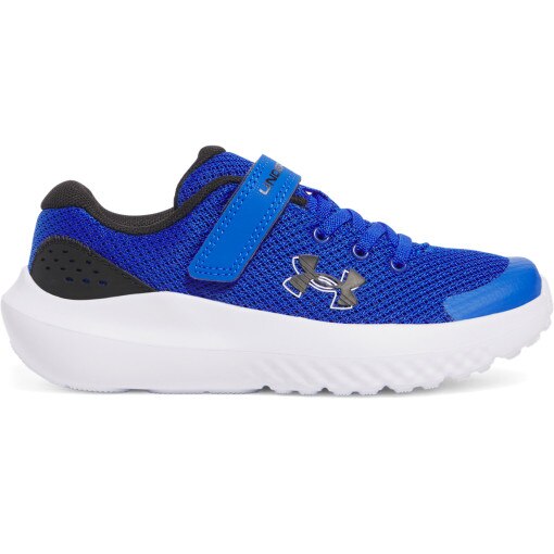 UNDER ARMOUR Chłopięce buty do biegania Under Armour UA BPS Surge 4 AC  niebieskie Niebieski