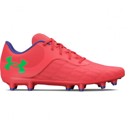 UNDER ARMOUR Chłopięce buty piłkarskie korki lanki Under Armour UA Magnetico SelectJR 3.0 FG  koralowe Koralowy