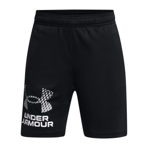 UNDER ARMOUR Chłopięce spodenki treningowe Under Armour UA Tech Logo Shorts  czarne Czarny