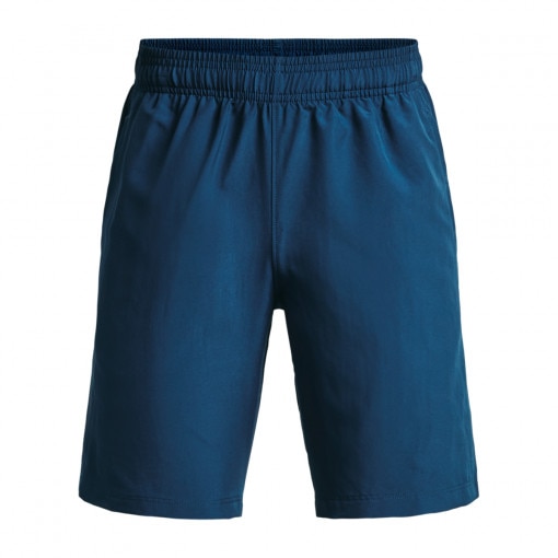 Obrazek dla: UNDER ARMOUR Chłopięce spodenki treningowe UNDER ARMOUR UA Woven Graphic Shorts  niebieskie Niebieski