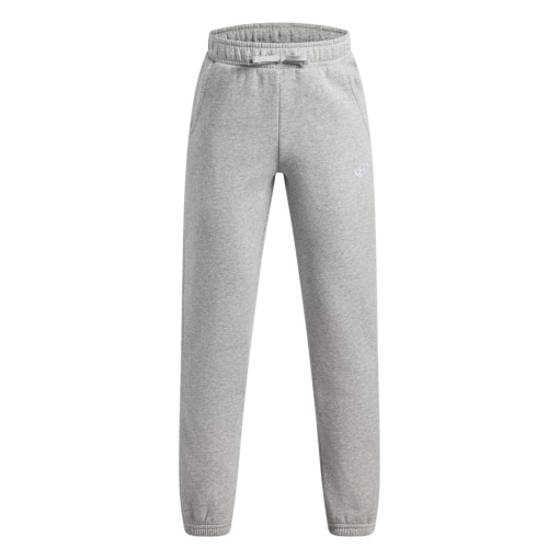 Obrazek dla: UNDER ARMOUR Chłopięce spodnie dresowe joggery Under Armour UA B Rival Fleece Jogger  szare Szary