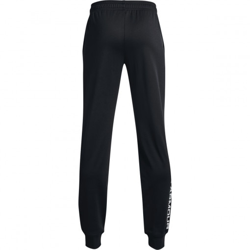 Chłopięce spodnie treningowe UNDER ARMOUR UA BRAWLER 2.0 TAPERED PANTS - czarne 