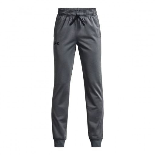 UNDER ARMOUR Chłopięce spodnie treningowe UNDER ARMOUR UA BRAWLER 2.0 TAPERED PANTS  szare  Ciemny szary