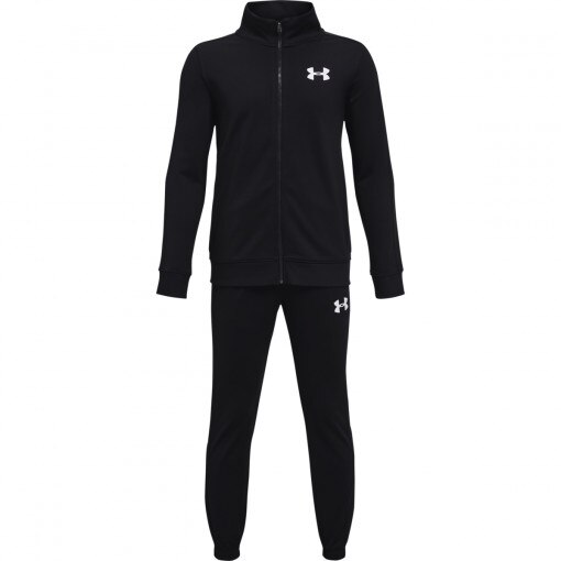 UNDER ARMOUR Chłopięcy dres komplet treningowy Under Armour UA Rival Knit Track Suit  czarny Czarny