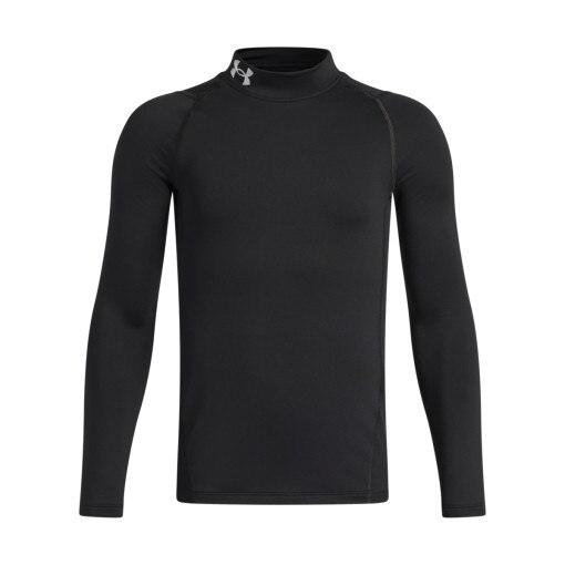 Obrazek dla: UNDER ARMOUR Chłopięcy longsleeve treningowy Under Armour UA CG ColdGear Armour Mock LS  czarny Czarny