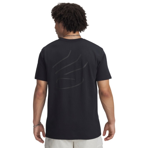 Męska koszulka do koszykówki Under Armour Curry HW Trend Tee - czarna