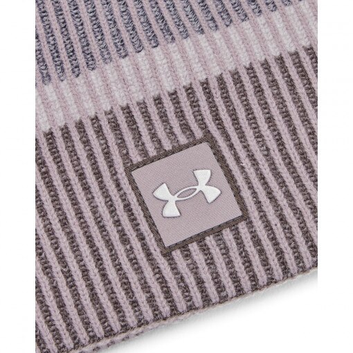 Czapka do biegania uniseks Under Armour Under Armour Launch Reflective Beanie - szara