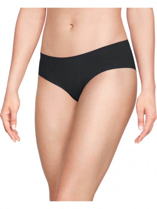 Obrazek dla: UNDER ARMOUR Damska bielizna treningowa (3pack) UNDER ARMOUR PS Hipster 3Pack czarna Czarny