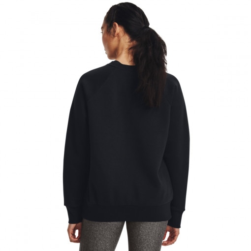 Damska bluza dresowa nierozpinana bez kaptura Under Armour Rival Fleece Crew - czarna