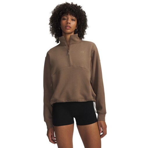 Obrazek dla: UNDER ARMOUR Damska bluza dresowa nierozpinana Under Armour Unstoppable Fleece HZ  beżowa