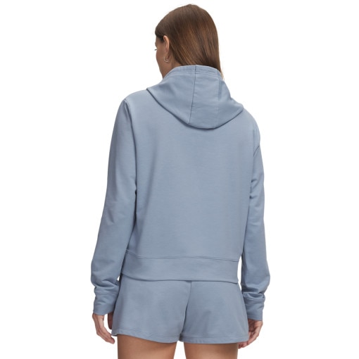Damska bluza dresowa nierozpinana z kapturem Under Armour Sport Terry Hoodie - niebieska