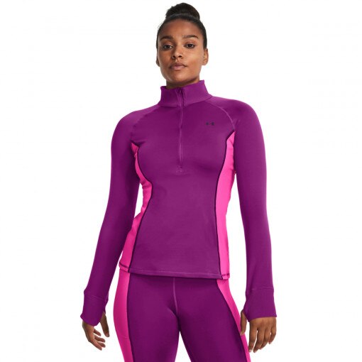 UNDER ARMOUR Damska bluza treningowa nierozpinana bez kaptura Under Armour UA Train CW 1/2 Zip  fuksja  Fuksja