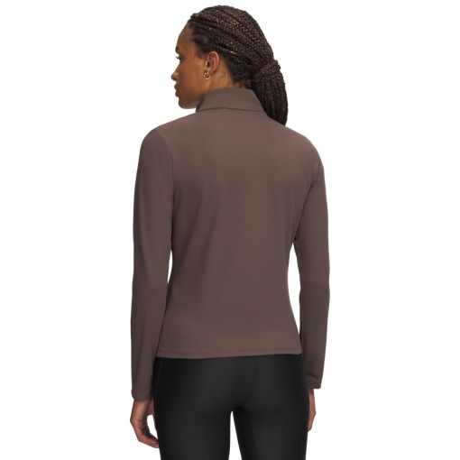 Damska bluza treningowa Under Armour Motion FZ - brązowa