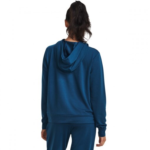 Damska bluza treningowa Under Armour Rival Terry Hoodie - granatowa