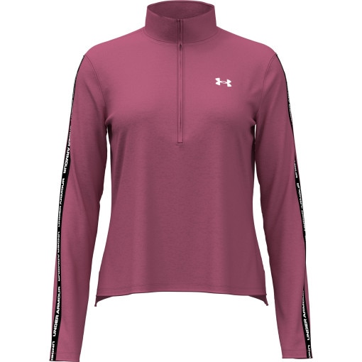 UNDER ARMOUR Damska bluza treningowa Under Armour UA Tech WM Tape Half Zip  różowa Różowy
