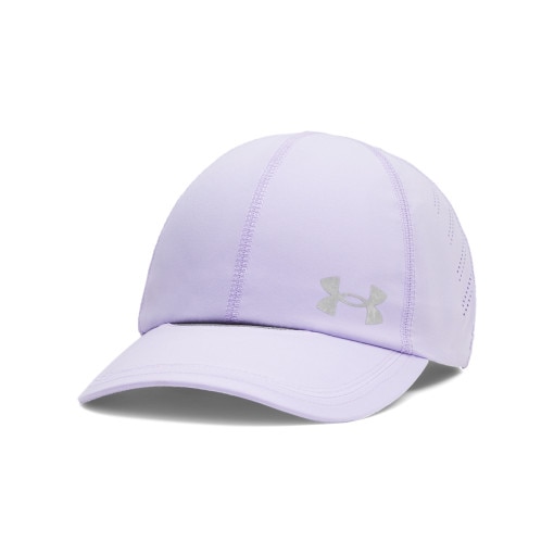 Damska czapka z daszkiem do biegania Under Armour W Iso-chill Launch Adj - fioletowa