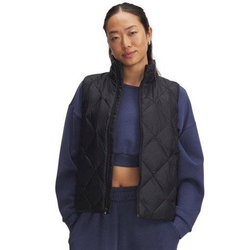 Damska kamizelka Under Armour LEGEND DOWN VEST - czarna