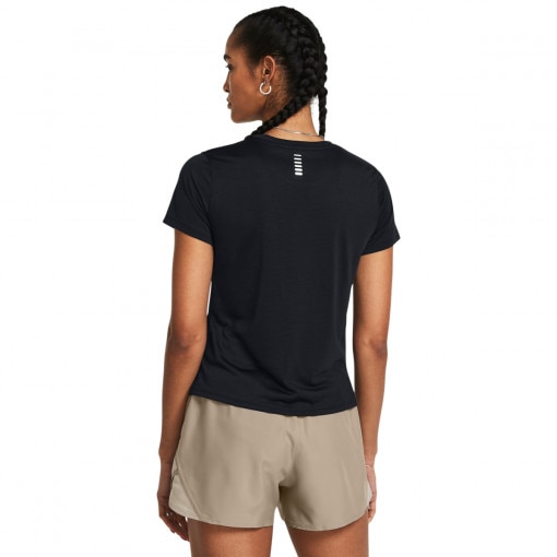 Damska koszulka do biegania Under Armour UA Launch Shortsleeve - czarna