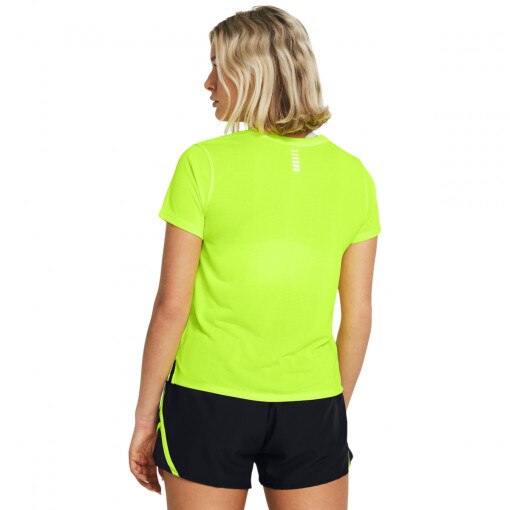 Damska koszulka do biegania Under Armour UA Launch Shortsleeve - zielona 