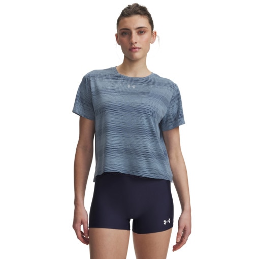 Obrazek dla: UNDER ARMOUR Damska koszulka do biegania Under Armour UA Velociti Shortsleeve  niebieska