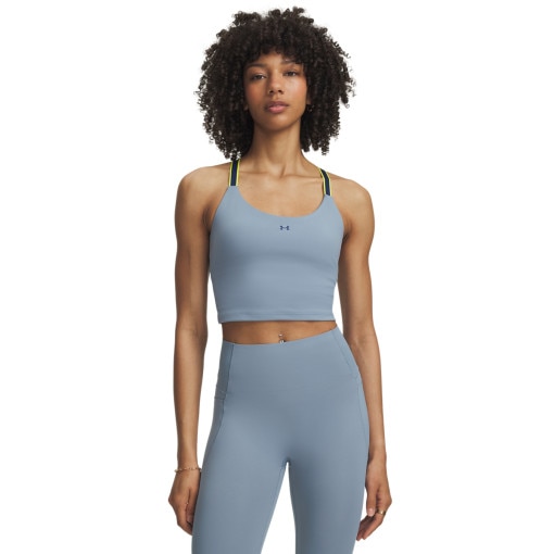 Obrazek dla: UNDER ARMOUR Damska koszulka treningowa bez rękawów Under Armour Motion Sport Tape Tank  niebieska Niebieski