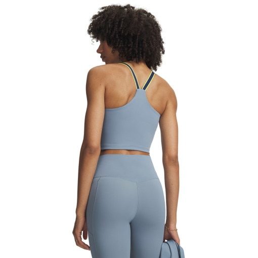 Damska koszulka treningowa bez rękawów Under Armour Motion Sport Tape Tank - niebieska