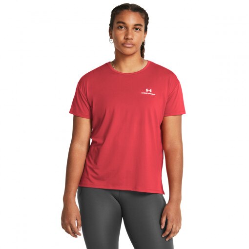 UNDER ARMOUR Damska koszulka treningowa Under Armour UA Vanish Energy SS 2.0 czerwona Czerwony