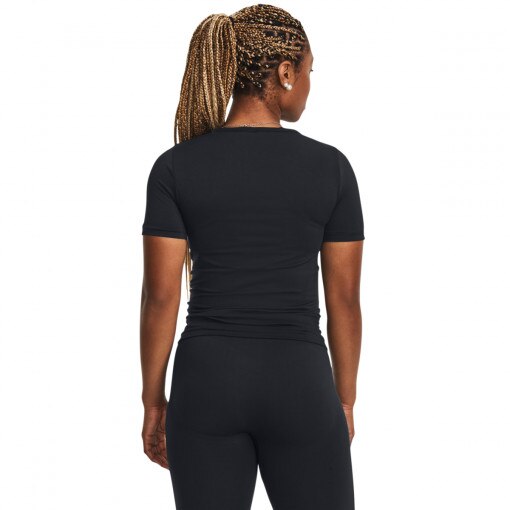 Damska koszulka treningowa Under Armour UA Vanish Seamless SS - czarna