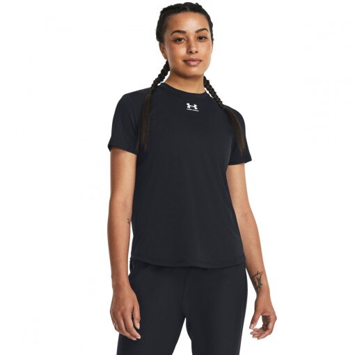 UNDER ARMOUR Damska koszulka treningowa Under Armour UA W's Ch. Pro Train SS  czarna  Czarny