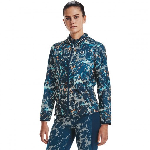 UNDER ARMOUR Damska kurtka do biegania UNDER ARMOUR UA STORM OUTRUN COLD JACKET  multikolor Multikolor