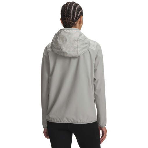 Damska kurtka do biegania Under Armour UA Velociti Cold Weather Storm - szara
