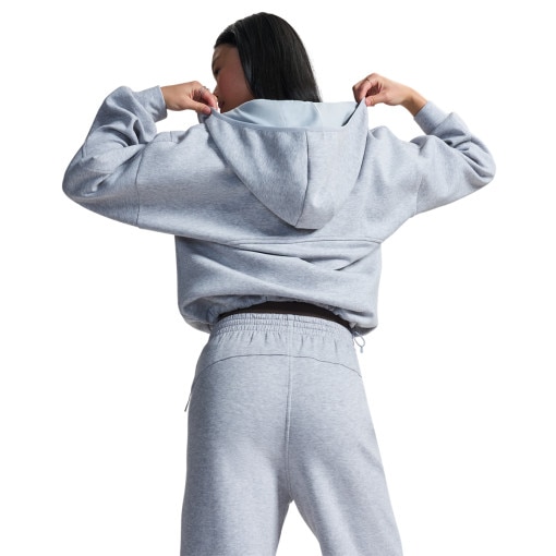 Damska kurtka Under Armour Unstoppable Fleece FZ Jkt - szara