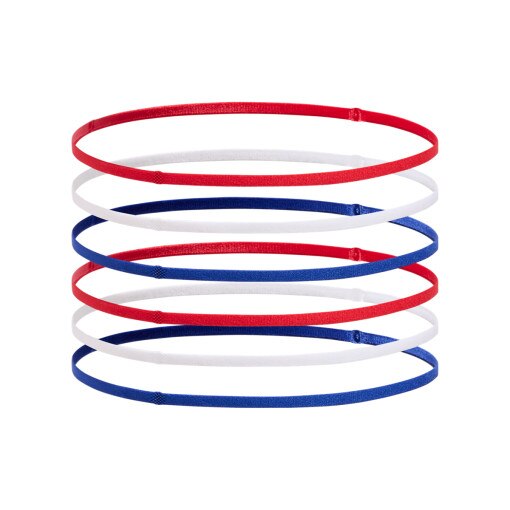 Damska opaska na głowę treningowa (6-pack) Under Armour W's Mini Elastic 6PK - multikolor