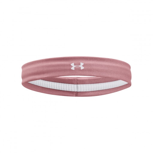 UNDER ARMOUR Damska opaska na głowę treningowa Under Armour UA Play Up Headband  różowa Różowy